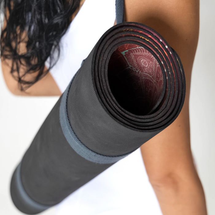 Custom Yoga & Fitness Mat – Personalized Pilates Mat, Unique Workout Mat with Strap, Custom Gift for Yogis, Your Own Design Exercise Rug