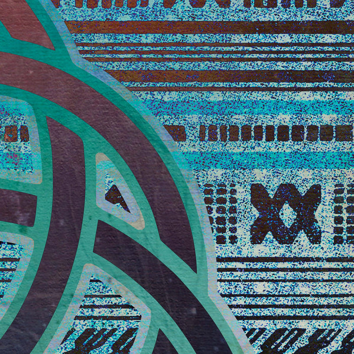 Винтидж Спален Комплект "Stretching Room" - Класически Ивици и Мистериозен Арт Дизайн от ShopyLand, B248