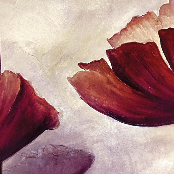 Juego de cama Amapolas – Funda nórdica floral – Edredón estilo pintura al óleo – Decoración de dormitorio bohemia – Juego de cama artístico con flores rojas de ShopyLand, B173