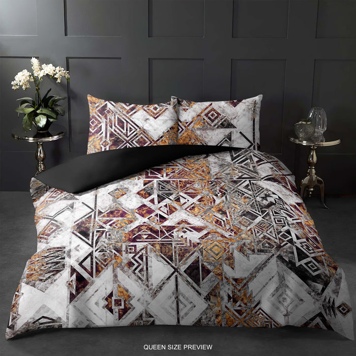 Vintage Marble Comforter – Canatitza Duvet Cover – Classic Stone-Inspired Bed Set – Bohemian Bedding Set by ShopyLand, B197