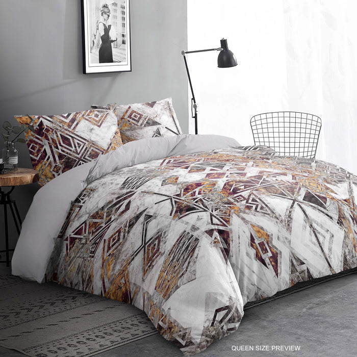 Vintage Marble Comforter – Canatitza Duvet Cover – Classic Stone-Inspired Bed Set – Bohemian Bedding Set by ShopyLand, B197