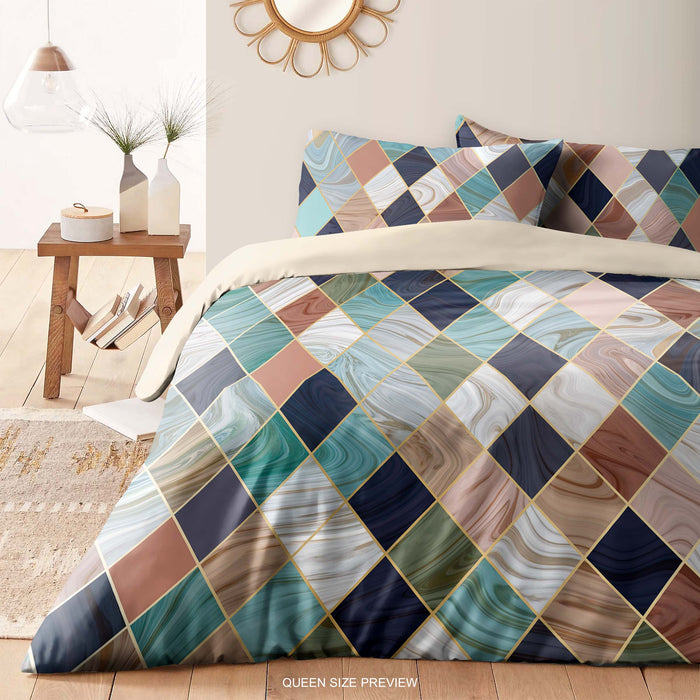 Juego de cama con estampado floral de melancolía – Funda nórdica botánica vintage – Edredón romántico con flores pintadas – Decoración artística para dormitorio de ShopyLand, B02