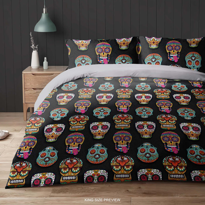Juego de cama Mansión Embrujada: funda nórdica victoriana y edredón retro - Fundas de almohada espeluznantes de ShopyLand, B205