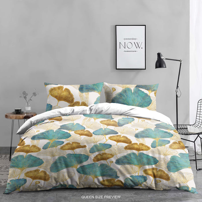 Juego de cama en colores pastel – Funda nórdica con formas abstractas – Edredón suave de inspiración vintage – Juego de sábanas minimalista y artístico de ShopyLand, B274