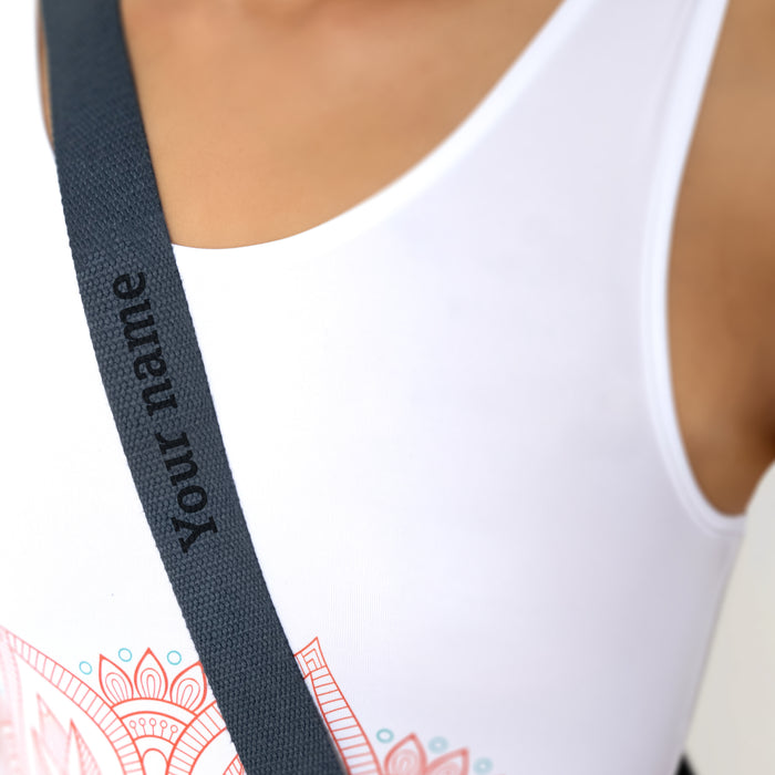 Custom Yoga & Fitness Mat – Personalized Pilates Mat, Unique Workout Mat with Strap, Custom Gift for Yogis, Your Own Design Exercise Rug