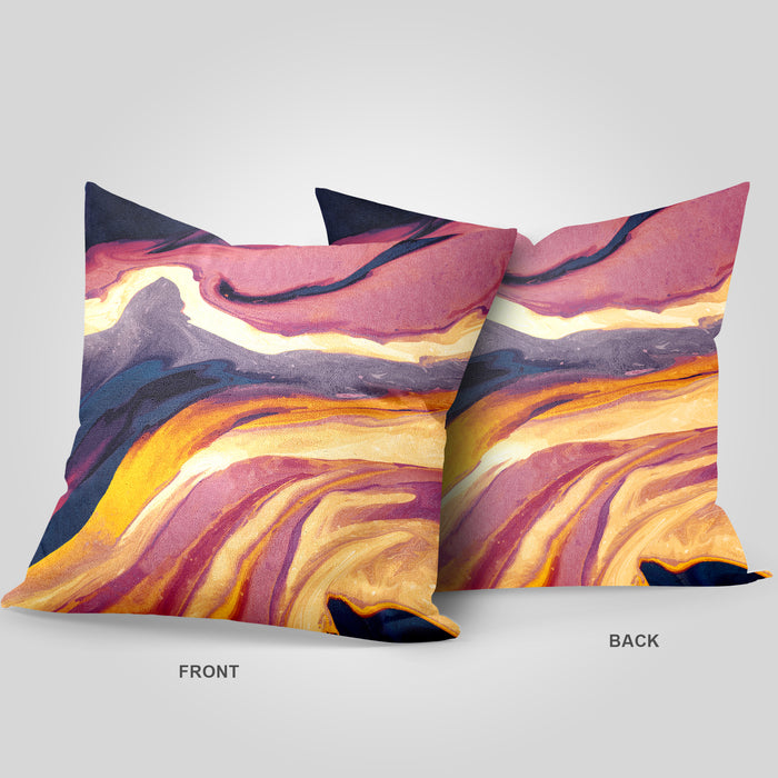 Luxury Marble Design Throw Pillow, Decorative Euro Shams, Handcraftes Cushions, Custom Order Shams, P25
