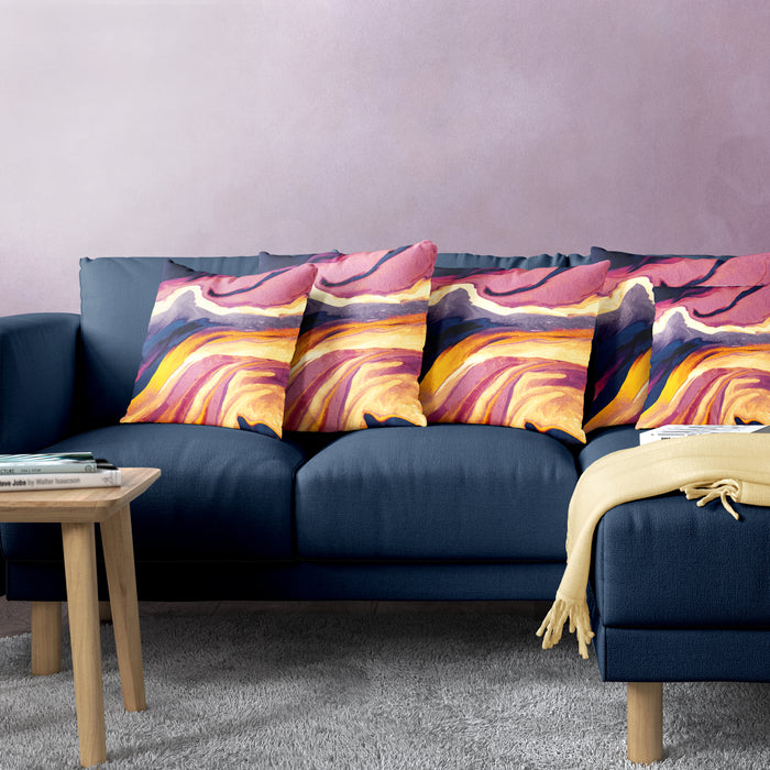 Luxury Marble Design Throw Pillow, Decorative Euro Shams, Handcraftes Cushions, Custom Order Shams, P25