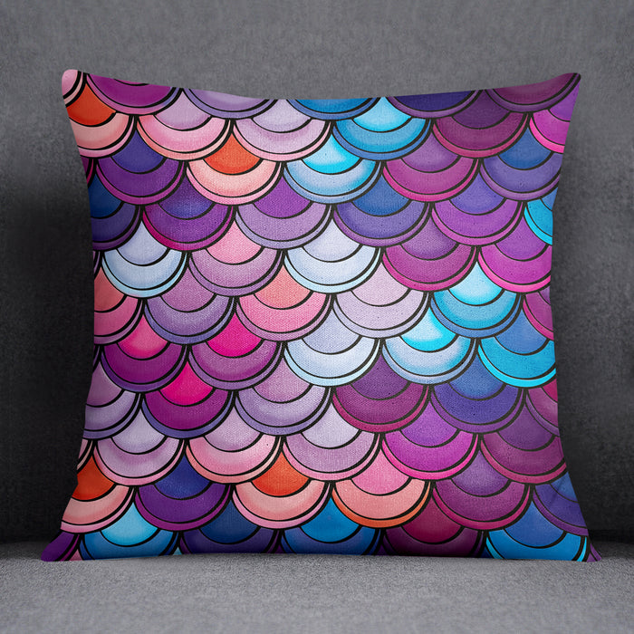 Mermaid Scales Decorative Sham, Ocean Dream Sequin Pillow Cover, Chic Home Décor Throw Pillow, P14