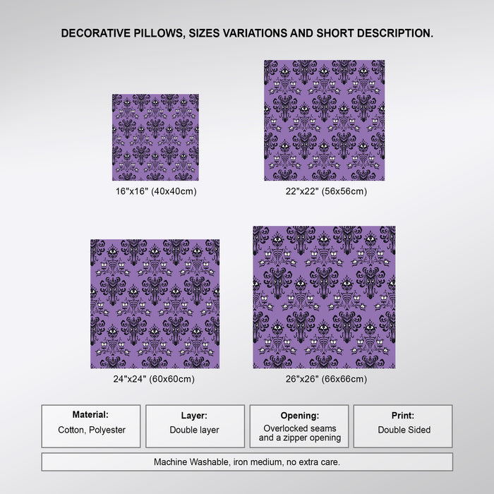 Victorian Elegance Pillow Cover, Baroque Beauty Euro Sham, Vintage Charm Zippered Pillowcase, P02