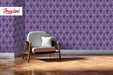 Removable Wall Cover Victorian Style, Vintage Wall Mural, Retro design Peel and Stick Wallpaper, Victorian Pattern, W136/2