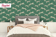 Leopard Removable Wallpaper, Leaping Cheetah Peel and Stick Wallpaper, Classic Animal Print Wallpaper, W164