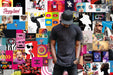 Aesthetic Wall Collage, Collage Peel and Stick Wallpaper, Collage Removable Wallpaper, Contemporary Wallpaper, Fashion Collage Kit, W157