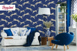 Leopard Removable Wallpaper, Leaping Cheetah Peel and Stick Wallpaper, Classic Animal Print Wallpaper, W164