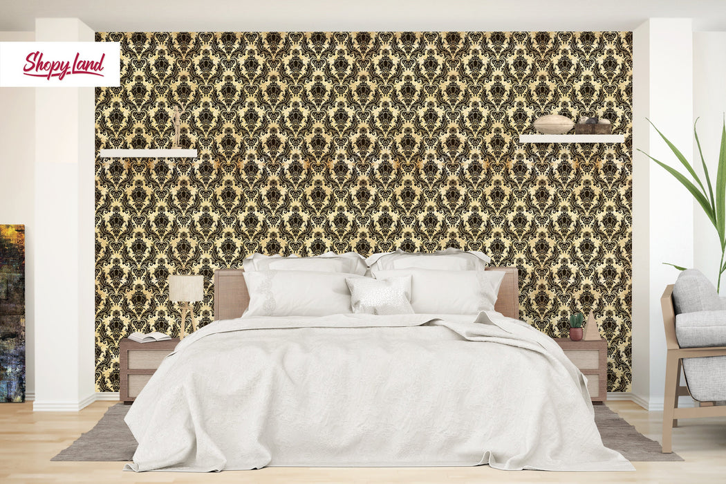 Paris Removable Wallpaper, French Wallpaper, Modern Classics Removable Wallpaper, Antique French Design, Vintage Wall Decor, W178