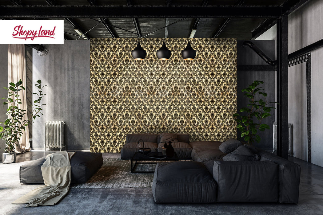Paris Removable Wallpaper, French Wallpaper, Modern Classics Removable Wallpaper, Antique French Design, Vintage Wall Decor, W178