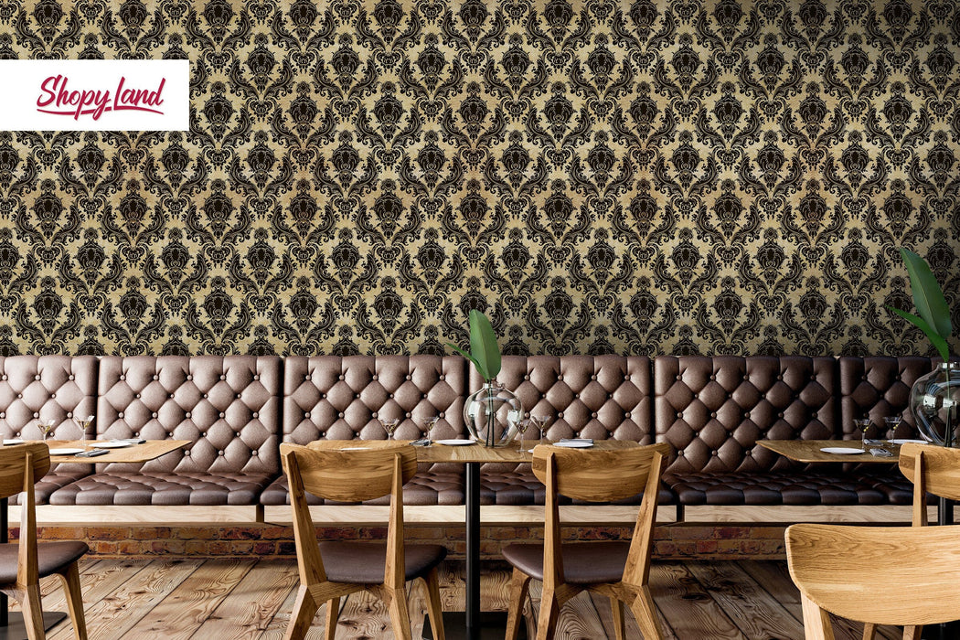 Paris Removable Wallpaper, French Wallpaper, Modern Classics Removable Wallpaper, Antique French Design, Vintage Wall Decor, W178