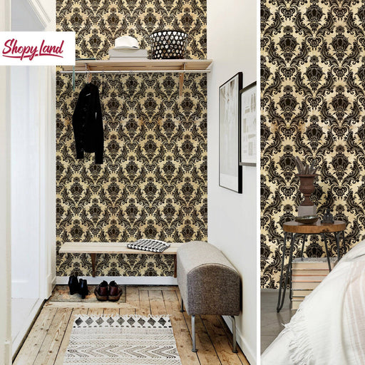 Paris Removable Wallpaper, French Wallpaper, Modern Classics Removable Wallpaper, Antique French Design, Vintage Wall Decor, W178