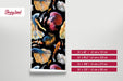 Colorful Fish Removable Wallpaper, Koi Japanese Pond Fish, Tropical Fish Peel and Stick Wallpaper, Fish Pattern Wallpaper, W180