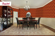 Spooky Removable Wallpaper, Overlook Hotel Wallpaper, Classic Horror Movie Peel and Stick Wallpaper, Redrum Pattern, W189