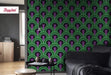 Classic Horror Movie Peel and Stick Wallpaper, Spooky Removable Wallpaper, Custom Wallpaper, Redrum Pattern, W193