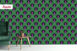 Classic Horror Movie Peel and Stick Wallpaper, Spooky Removable Wallpaper, Custom Wallpaper, Redrum Pattern, W193