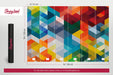 Colorful Geometric Removable Wallpaper Rainbow Colors Abstract Peel and Stick Wallpaper W196