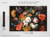 Dutch Flowers Removable Wallpaper, Bouquet of Spring Flowers, Spring Flowers Wall Mural, Peel and Stick Large Flowers Wallpaper, W92