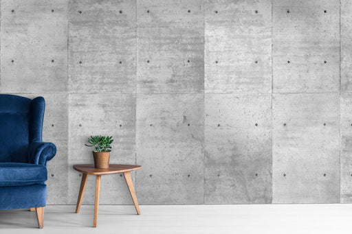 Concrete Effect Wallpaper, Thick Cement Peel and Stick Wallcovering, Industrial Design Wall Decor, Traditional Wallpaper, W220