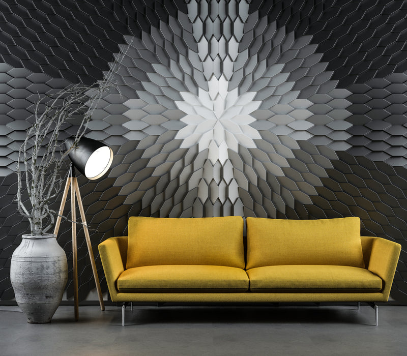3D Decorative Panel Sample Set, Modern 3D Wall Decor, Stylish 3D Wall Tiles, Elegant Embossed Wall Decor Panels