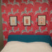 Zebra Removable Wallpaper, Vintage Peel and Stick Wallpaper, Zebras Pattern, Classic Jumping Zebras Wallpaper, W138